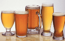 Beer glasses